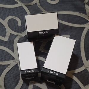 CHANEL Black and White Box Trio
